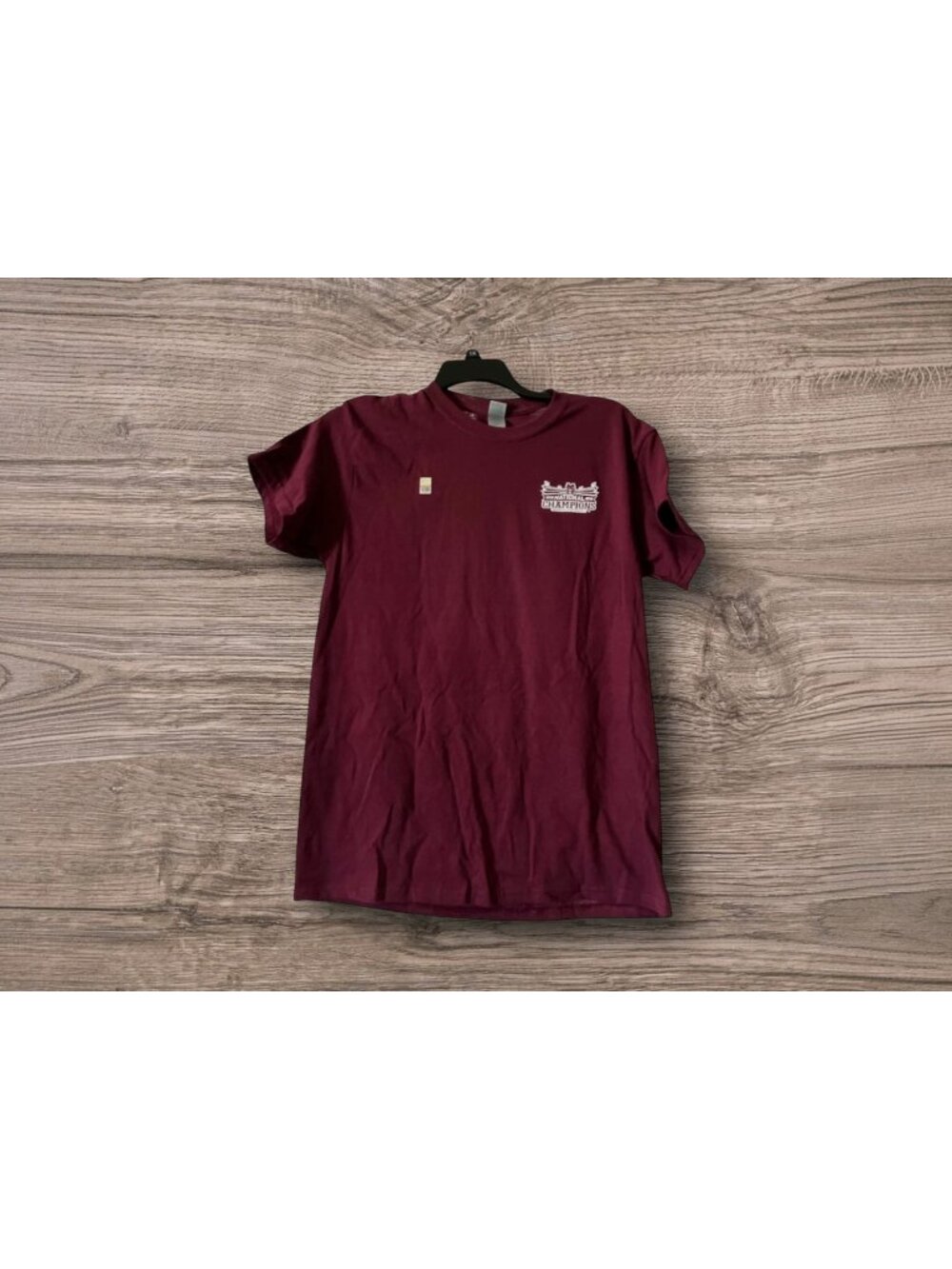 Mississippi State 2021 National Champions Baseball Maroon T-Shirt Size Med